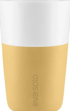 2 Cafe Latte-krus Golden sand