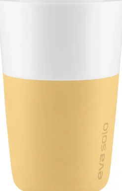 2 Cafe Latte-krus Golden sand