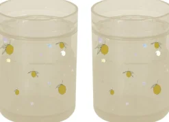 2 PACK GLITTER CUPS