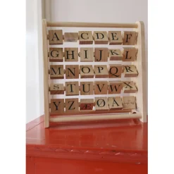 ABC WOODEN BLOCK FRAME