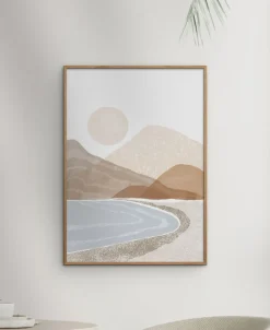 Affordable Art Prints x Melloi Art Prints - Beach Sunset Art