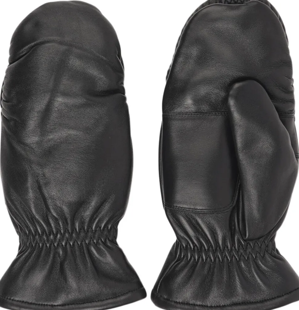 AMALFI - SOFT LEATHER MITTENS W/ TERRY FLEECE LINING