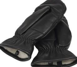 AMALFI - SOFT LEATHER MITTENS W/ TERRY FLEECE LINING