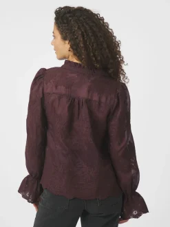 Amara Big Embroidery Blouse