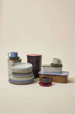 Amare Skrivebordsordner Small Sand/Grøn