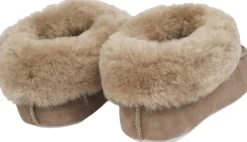 API - DOUBLE FACED SHEARLING HIGH SLIPPERS
