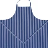Apron 105x100 cm BIRK -Stripe blue