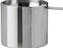 Arne Jacobsen vippeaskebæger H 6,5 cm steel