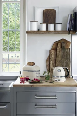 Artisan elkedel creme 1,5 liter