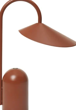 Arum Portable Lamp - Oxide Red