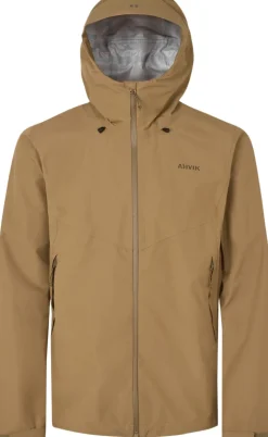 Asivik Adventure Shell Regnjakke, herre Sand
