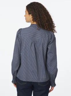 Astrida Stripe Stone Blouse