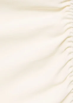 Asymmetrical pleated dress