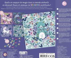 Auzou - Aktivitetssæt - Kunst med pailletter