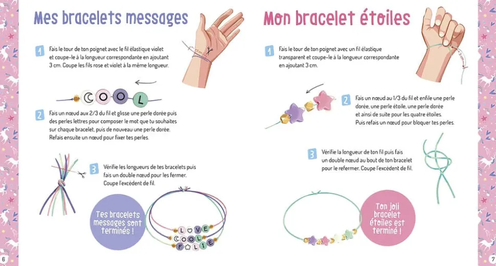 Auzou - Jewellery Factory - Eventyrlige armbånd