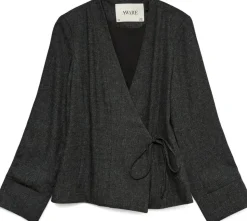 AWUTHALIA LS WRAP BLAZER