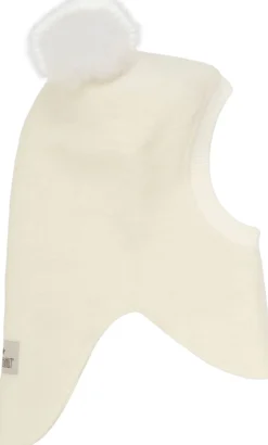 Balaclava Wool Alpaca Pompoms