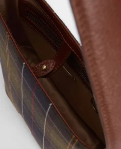 Barbour Cedar Tartan Bucket Bag