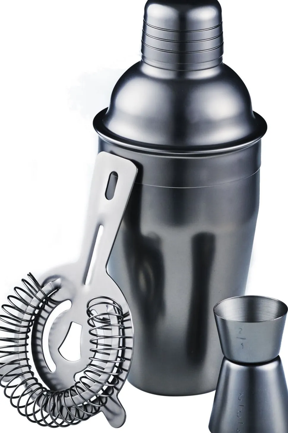 Barsæt 3 dele mat sort 0,5 liter