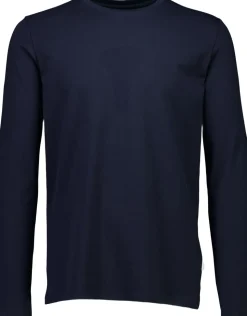 Basic o-neck stretch tee L/S