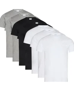 Basic o-neck tee S/S 7 pack