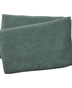 Bathmat stonewashed 50x80 chinois green GOTS