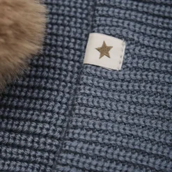 Beanie Wool Knit Pompoms