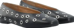 BIALILJA Ballet Flat Studded Faux Leather