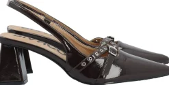 BIAMARALYN Buckle Slingback Faux Leather
