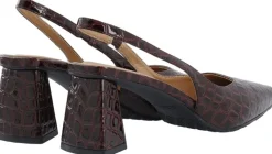 BIAMARALYN Slingback Croco Patent