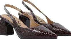 BIAMARALYN Slingback Croco Patent