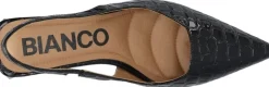BIAMARALYN Slingback Croco Patent
