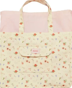 Big Canvas Totebag Roses and Shells