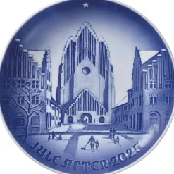 Bing & Grøndahl årsplatte 2025, Grundtvigs Kirke, 18 cm