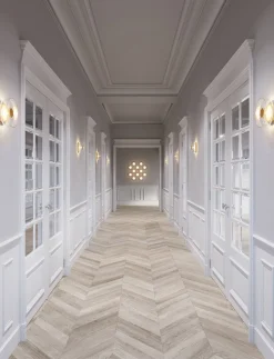 Blossi Wall, nordic gold / clear