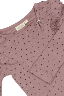 Body L/S Frill Modal heart