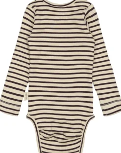 Body L/S Modal Striped