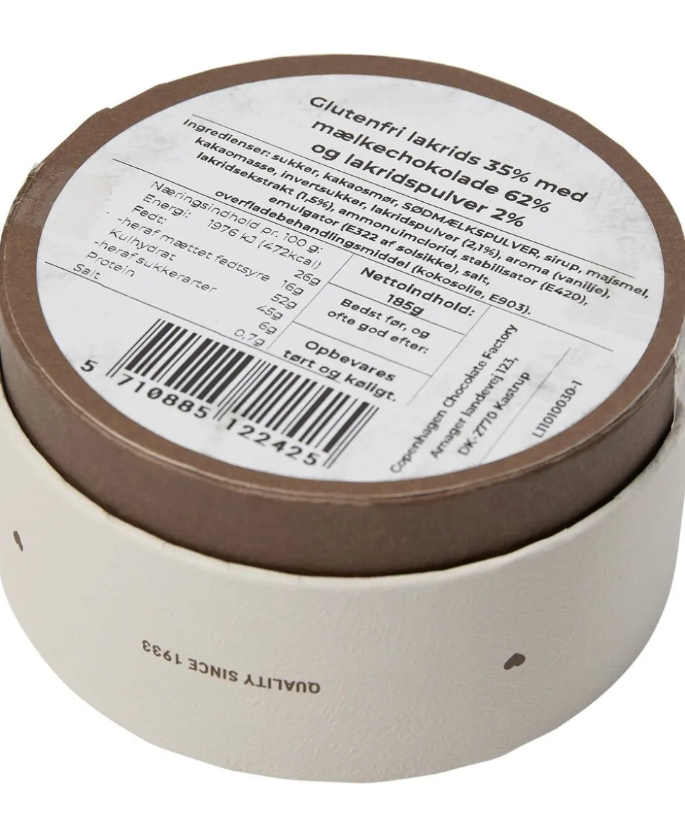 Box, Lakridsdragé m/ mælkechokolade & lakrids ca. 185 g