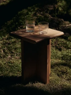 Boya Tall Glasses - Set of 2 - Clear with bubbles