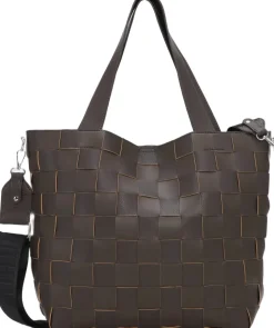 Braided Cross-Body Shopper