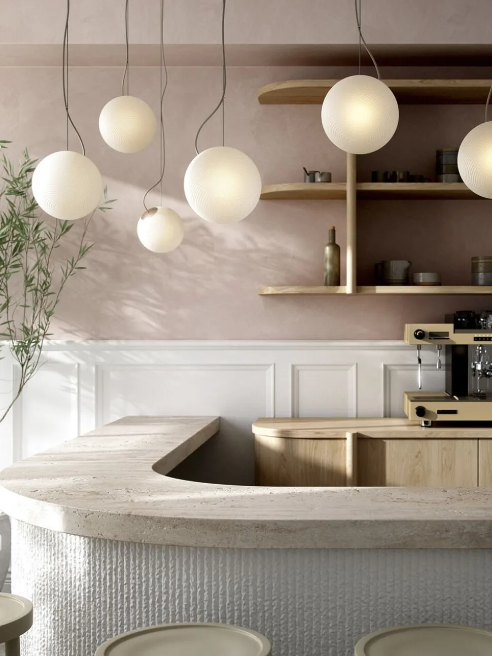 Bright Ripple - Crema Cable