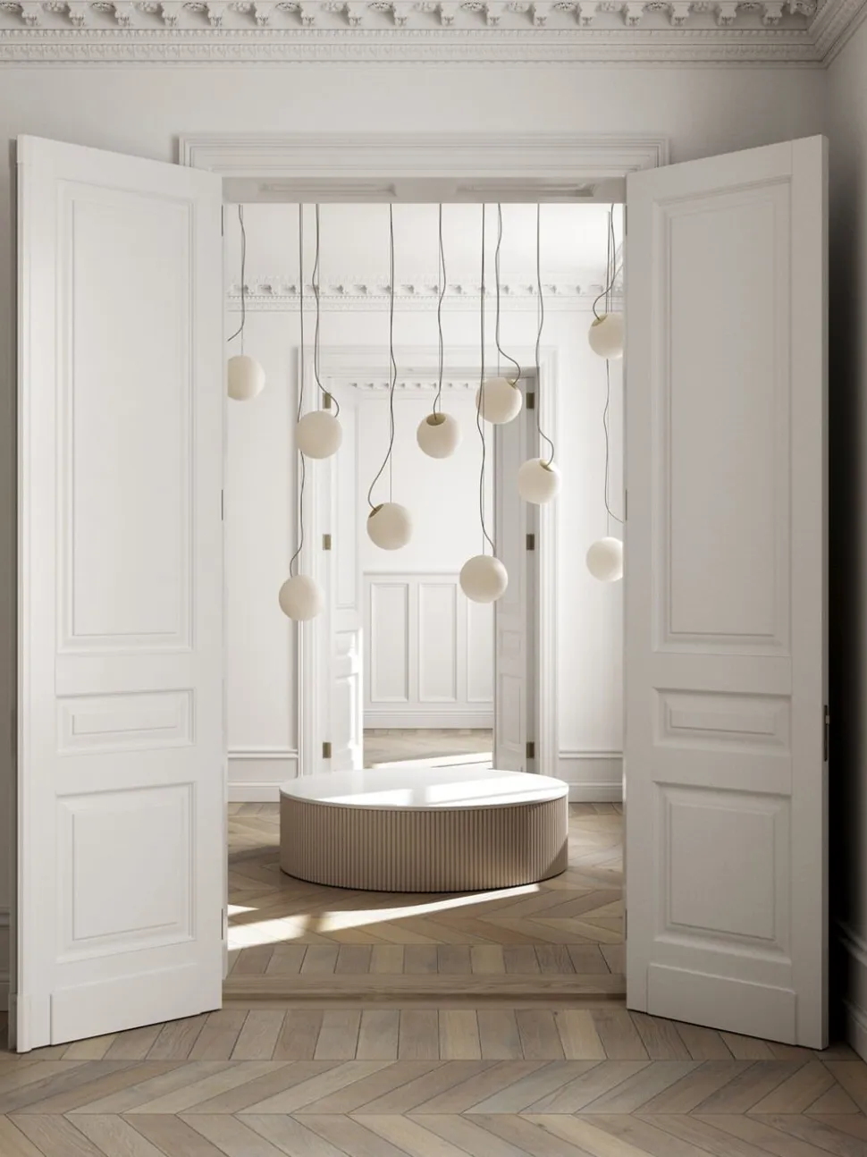 Bright Ripple - Crema Cable