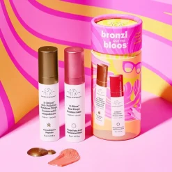 Bronzi and the bloos™ - Æske med ansigtpleje: bronzer-serum og rosa se