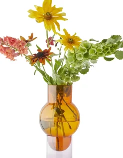 BUBBLE TUBE, LARGE, AMBER/ROSE, 90270A