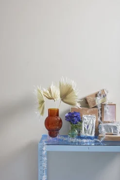 BUBBLE TUBE, LARGE, AMBER/ROSE, 90270A