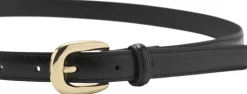 Buckle skinny belt