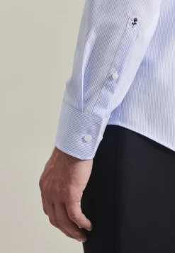 Business Shirt Slim Long sleeve Kent-Collar Stripes