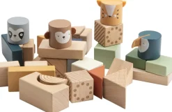 Byggeklodser i træ, Totem, Wildlife animals