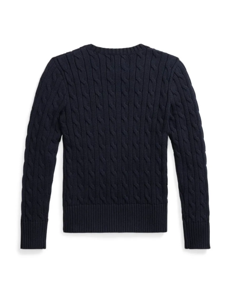 Cable-Knit Cotton Sweater