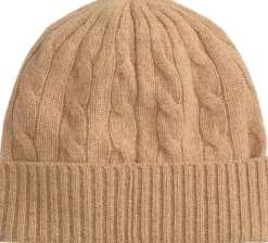 Cable-Knit Wool-Cashmere Beanie